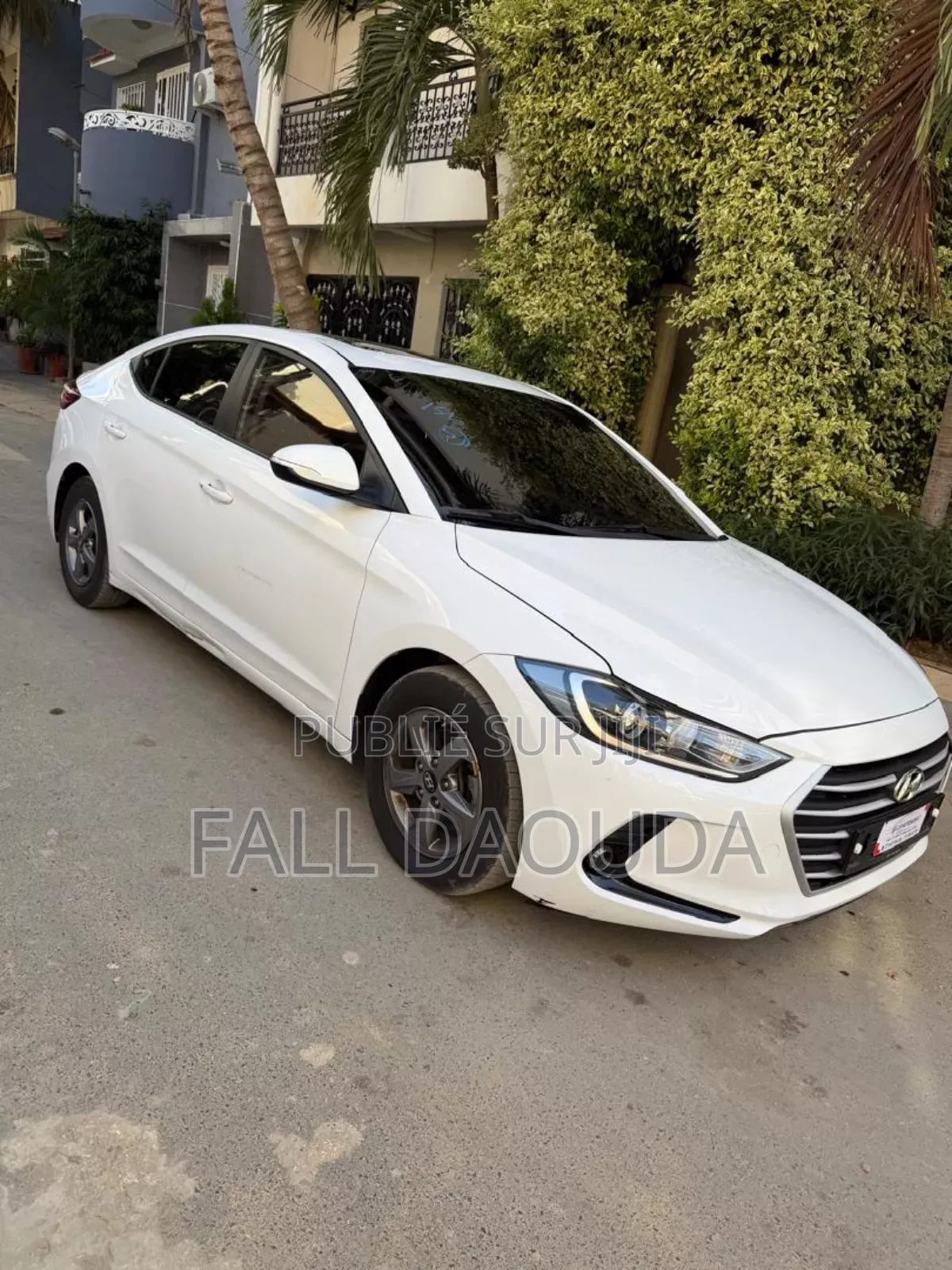 Hyundai Elantra 2017 Blanc