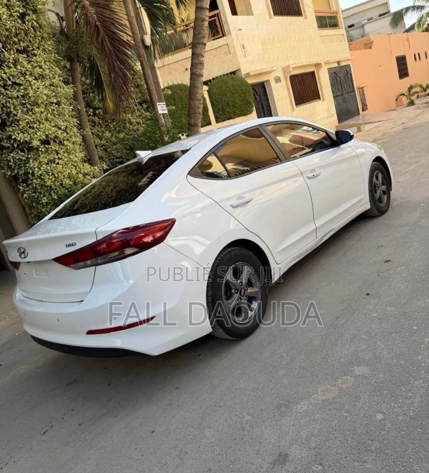 Hyundai Elantra 2017 Blanc