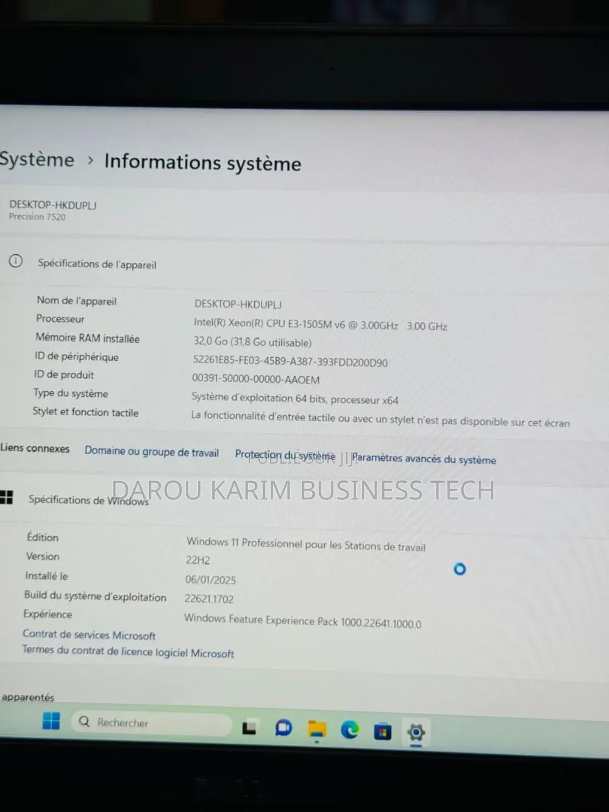 New Dell Precision 7520 32GB Intel Core i9 SSD 512GB