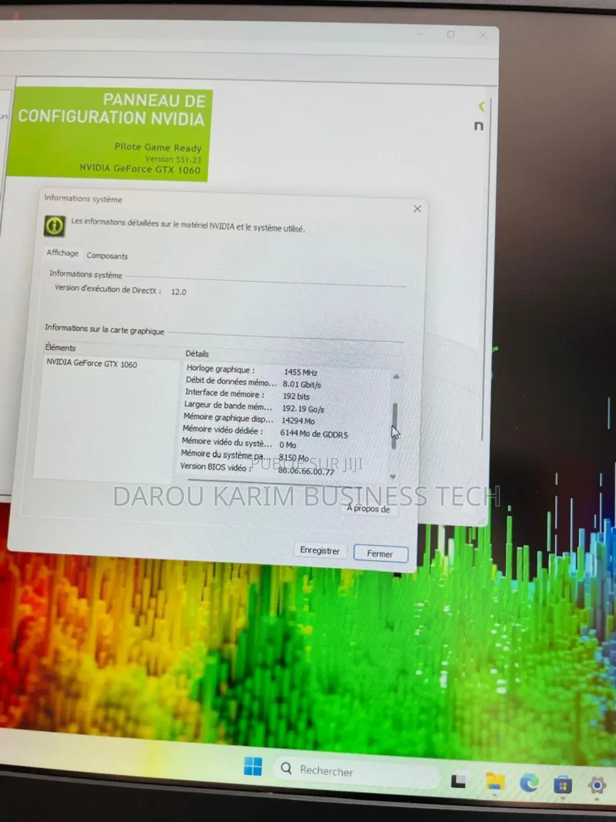 New Ordinateur Portable HP Omen 15 16GB Intel Core I7 SSD 512GB