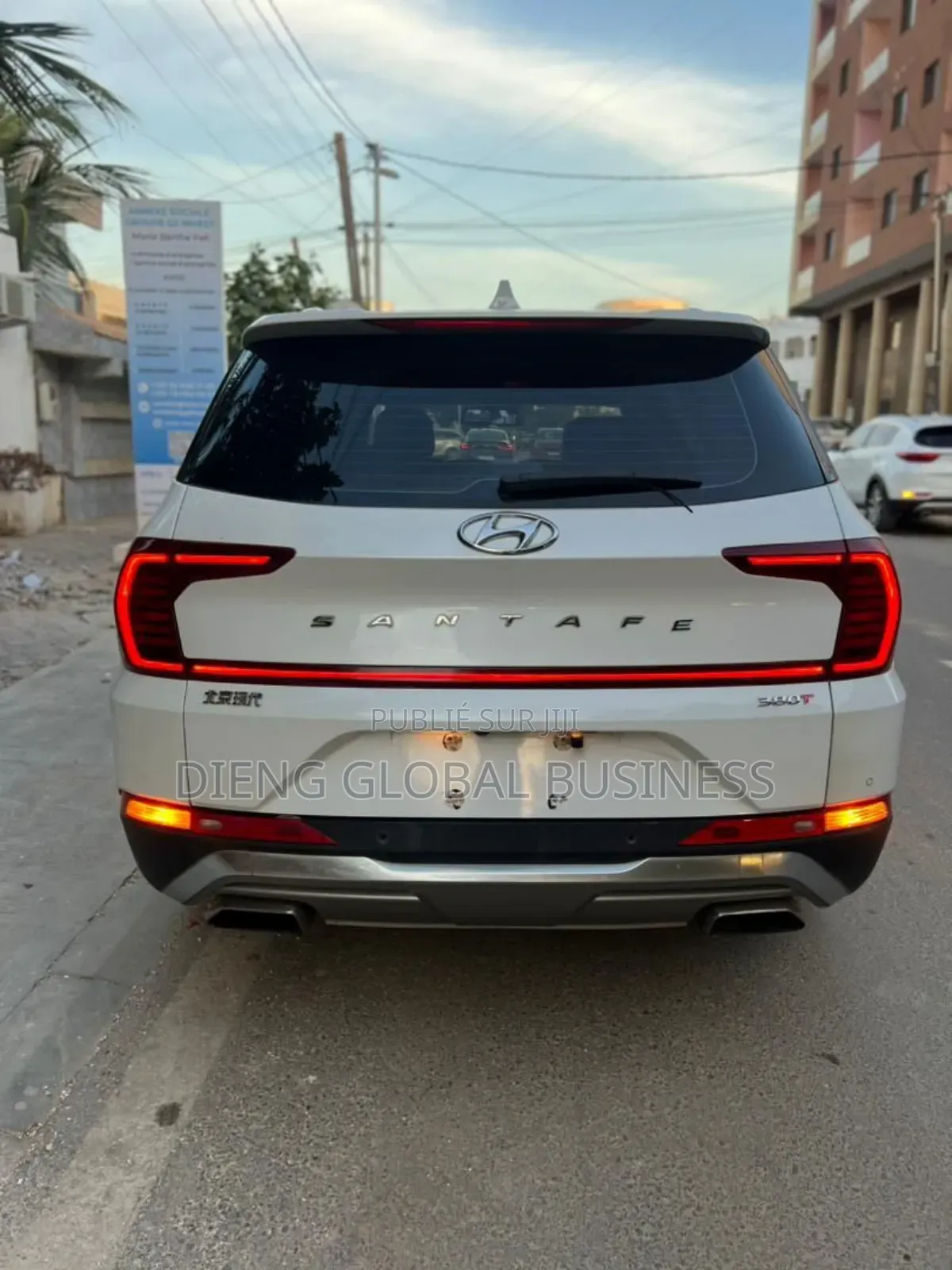 Hyundai Santa Fe 2019 Blanc