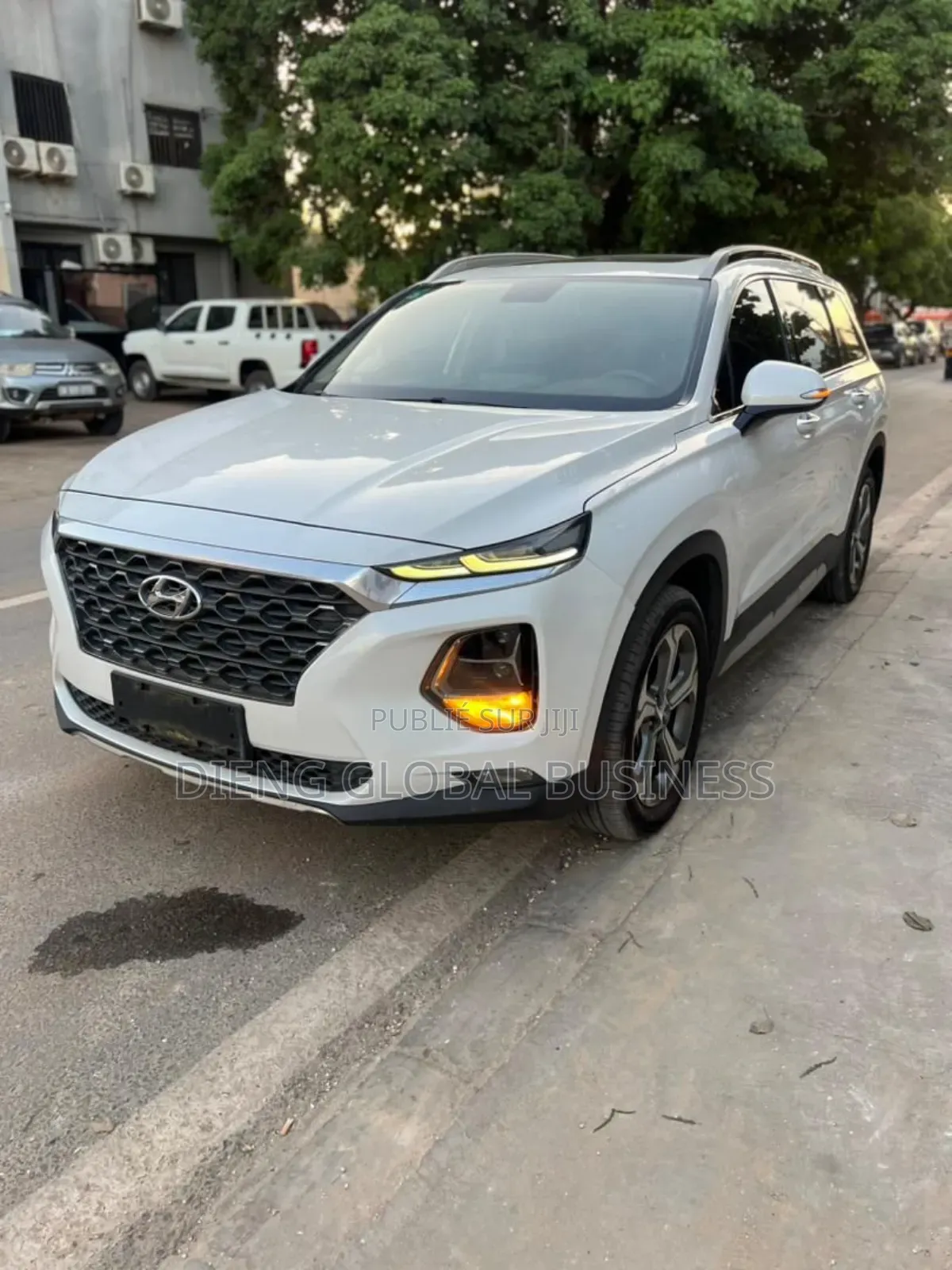Hyundai Santa Fe 2019 Blanc
