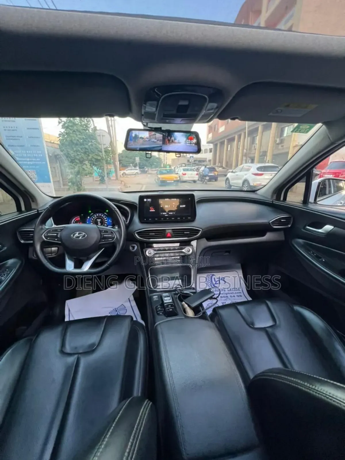 Hyundai Santa Fe 2019 Blanc