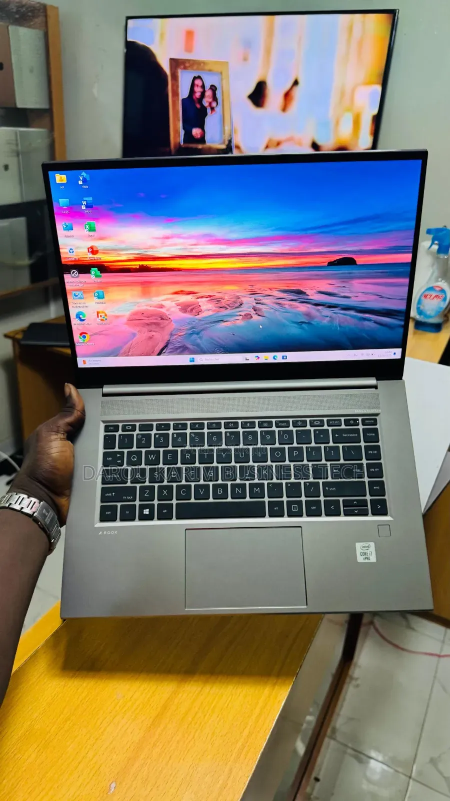 New Ordinateur Portable HP Zbook Studio G7 32GB Intel Core I7 SSD 512GB