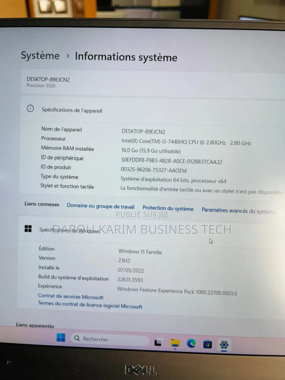 New Dell Precision 5520 16GB Intel Core I5 SSD 512GB
