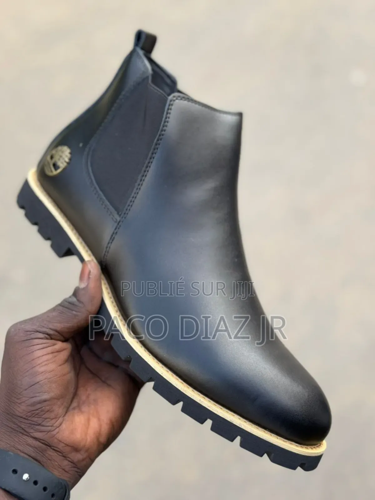 Bottes Chelsea en Cuir Timberland