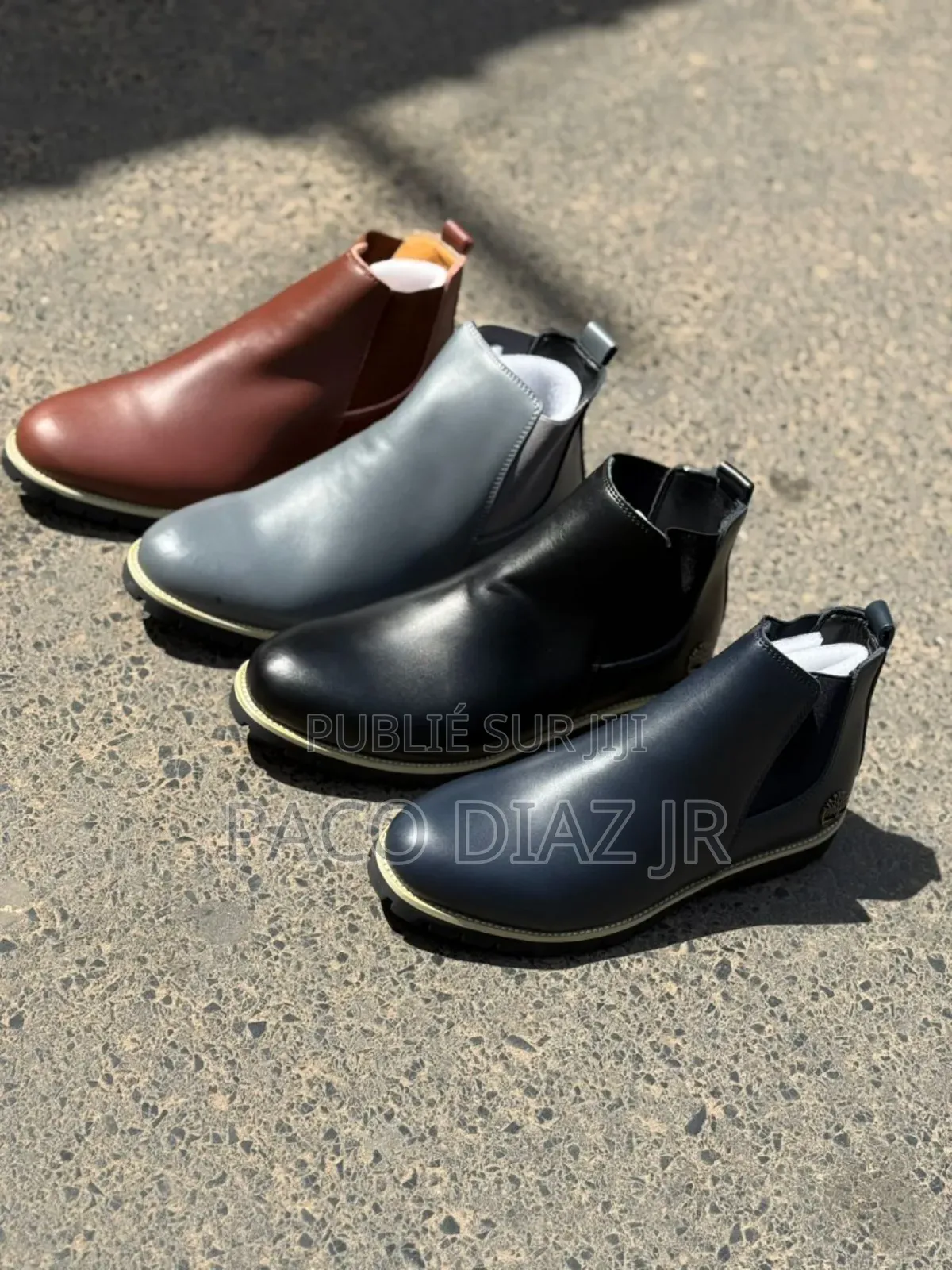 Bottes Chelsea en Cuir Timberland