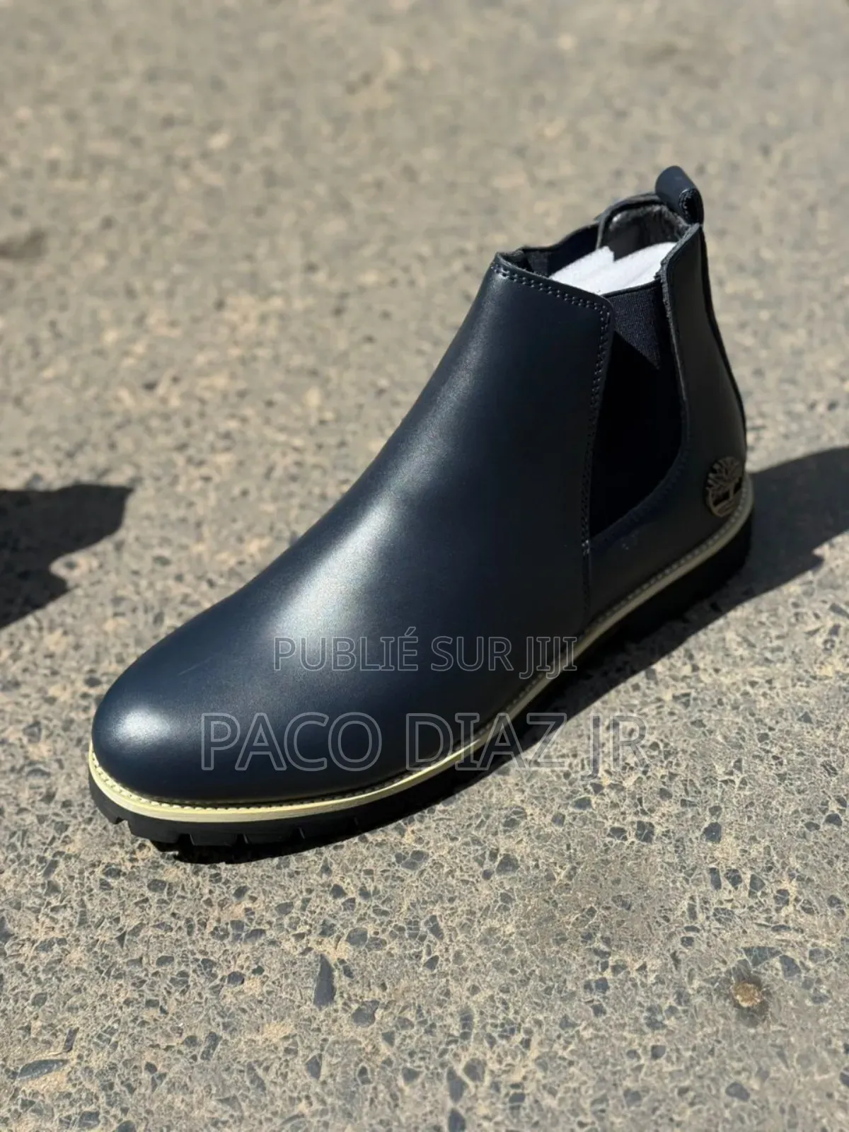 Bottes Chelsea en Cuir Timberland