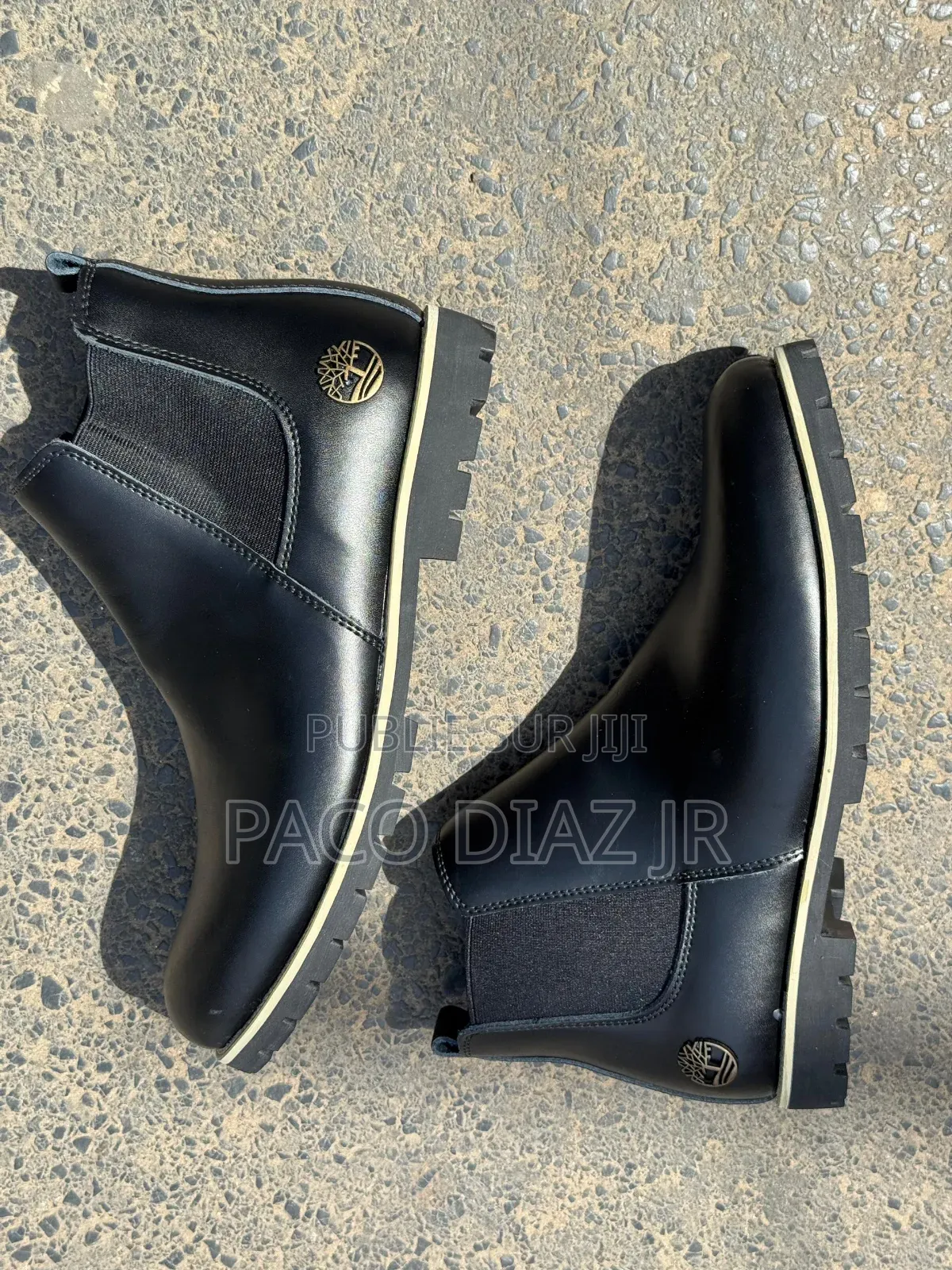 Bottes Chelsea en Cuir Timberland