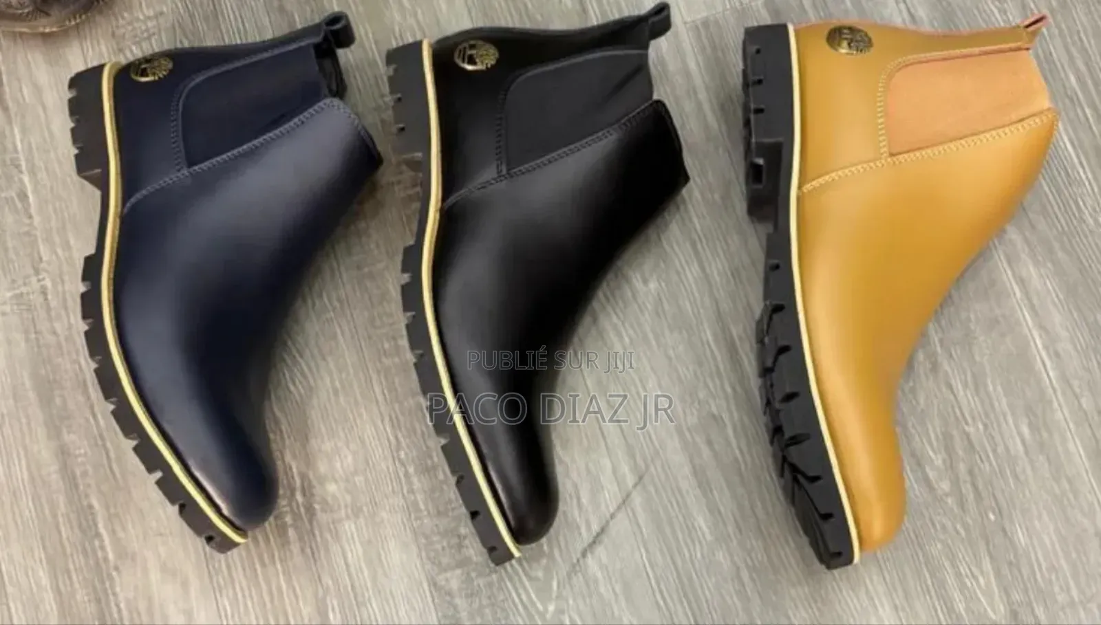 Bottes Chelsea en Cuir Timberland