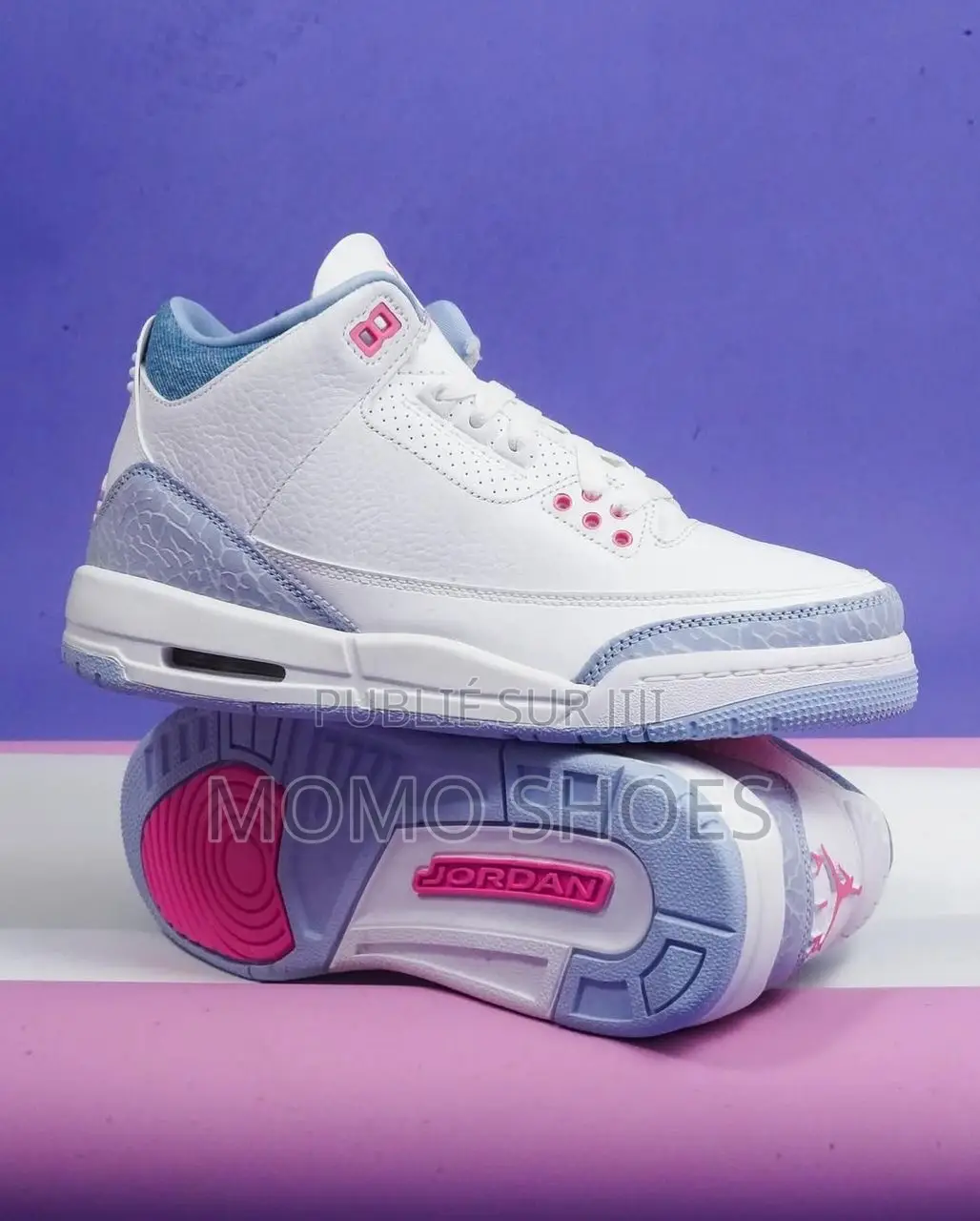 Chaussures Air Jordan 3 “Bubblegum Blue