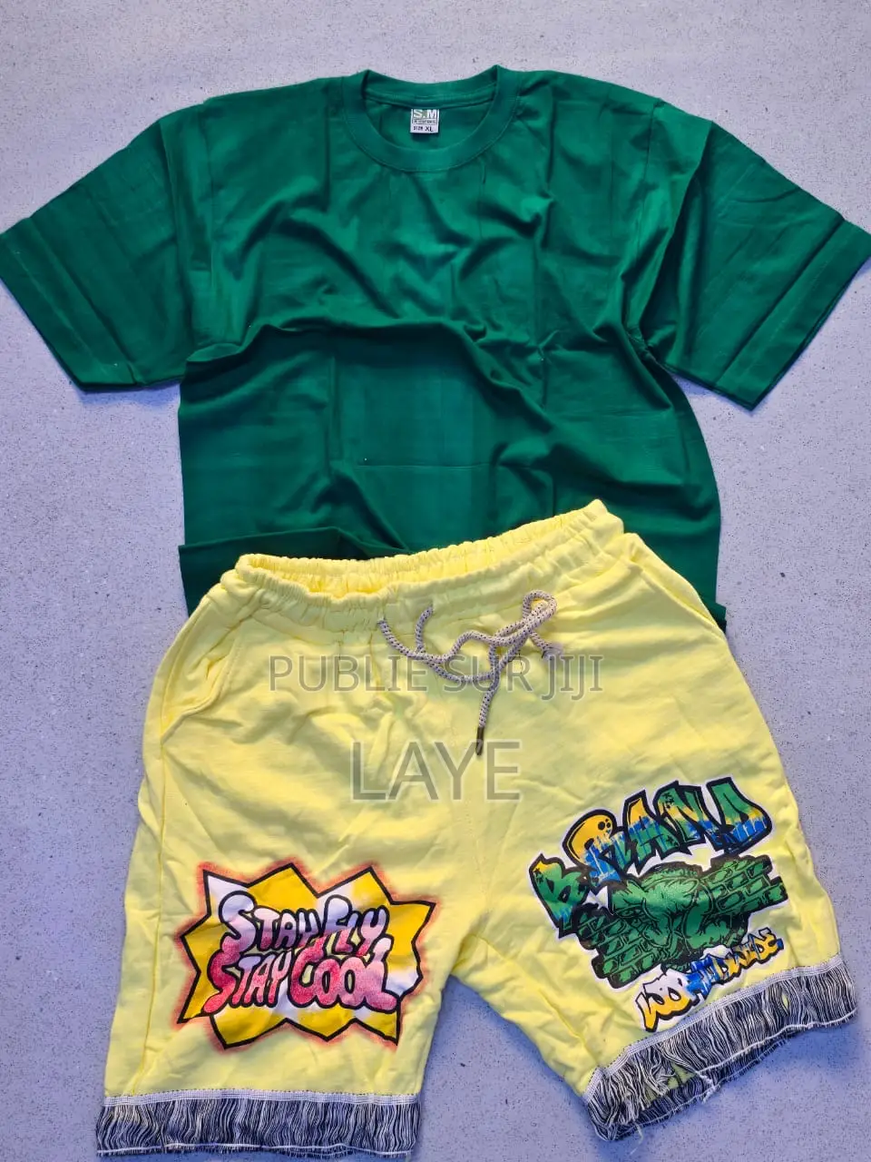 Ensemble T-Shirt Short 100% Coton