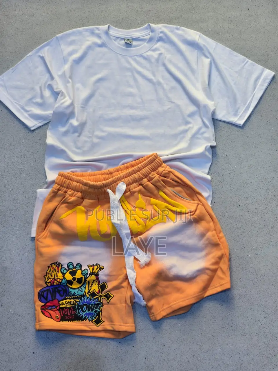 Ensemble T-Shirt Short 100% Coton