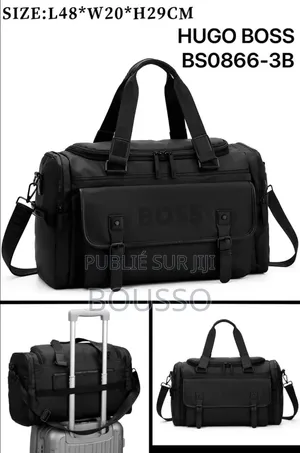 Photo - Sac De Voyage Multifonction Pour Homme – Style Chic Urbain