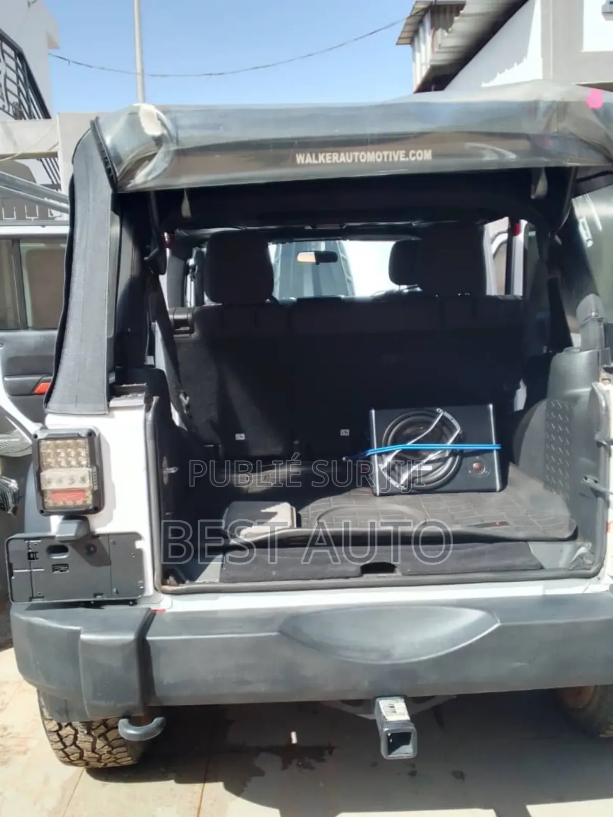 Jeep Wrangler 2017 Blanc