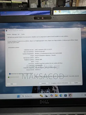 Ordinateur Portable Dell Latitude 5400 16GB Intel Core I5 SSD 256GB