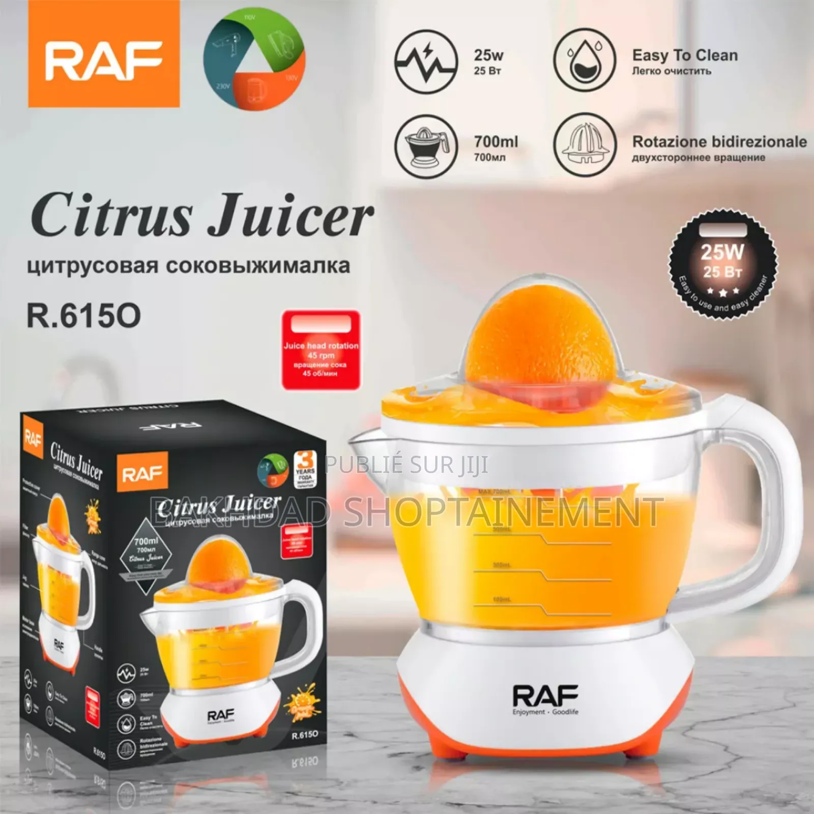  Presse-Agrumes Décakila Kejc007w – 0,7l