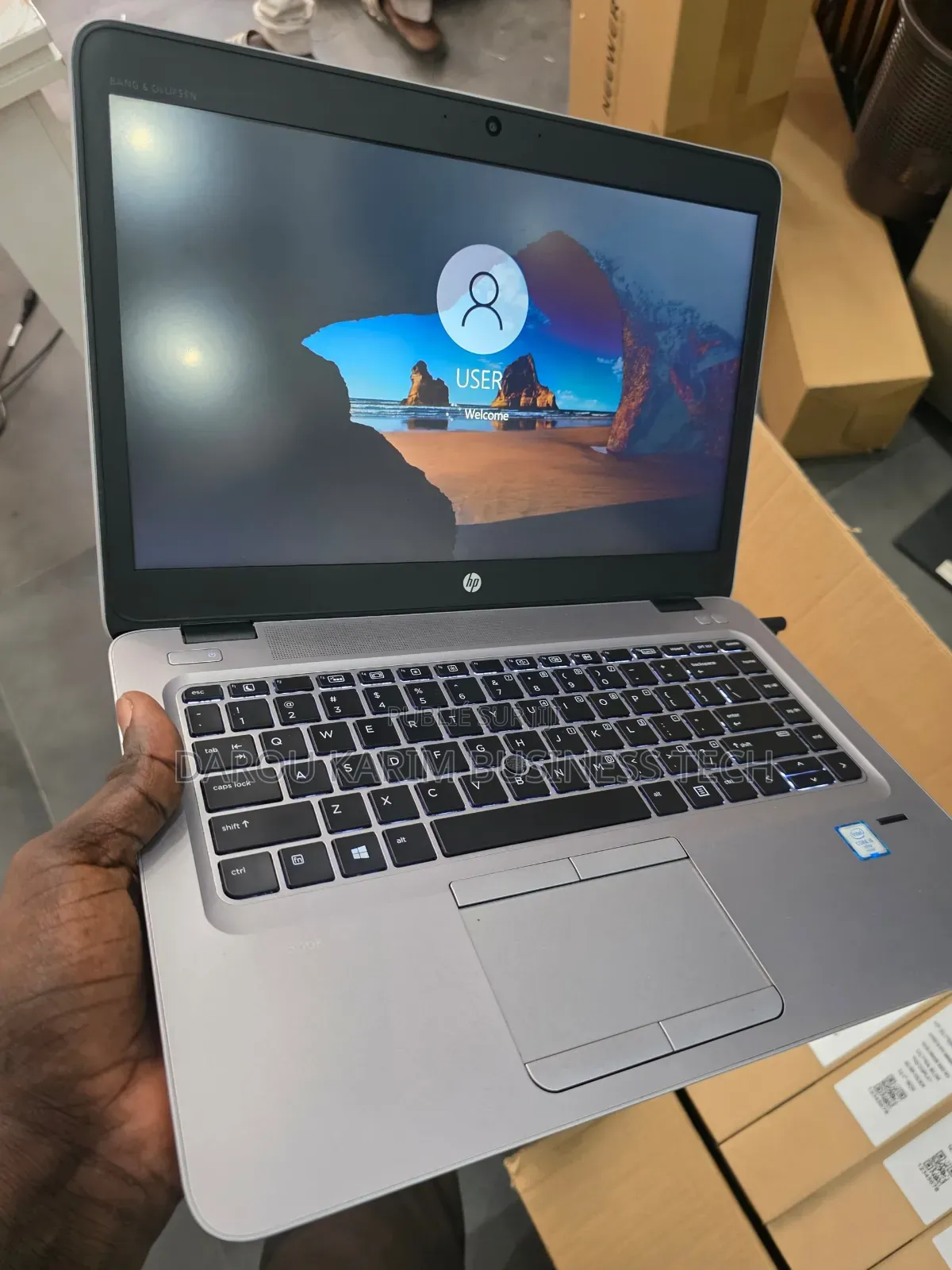 New Ordinateur Portable HP EliteBook 840 G3 8GB Intel Core I5 SSD 256GB