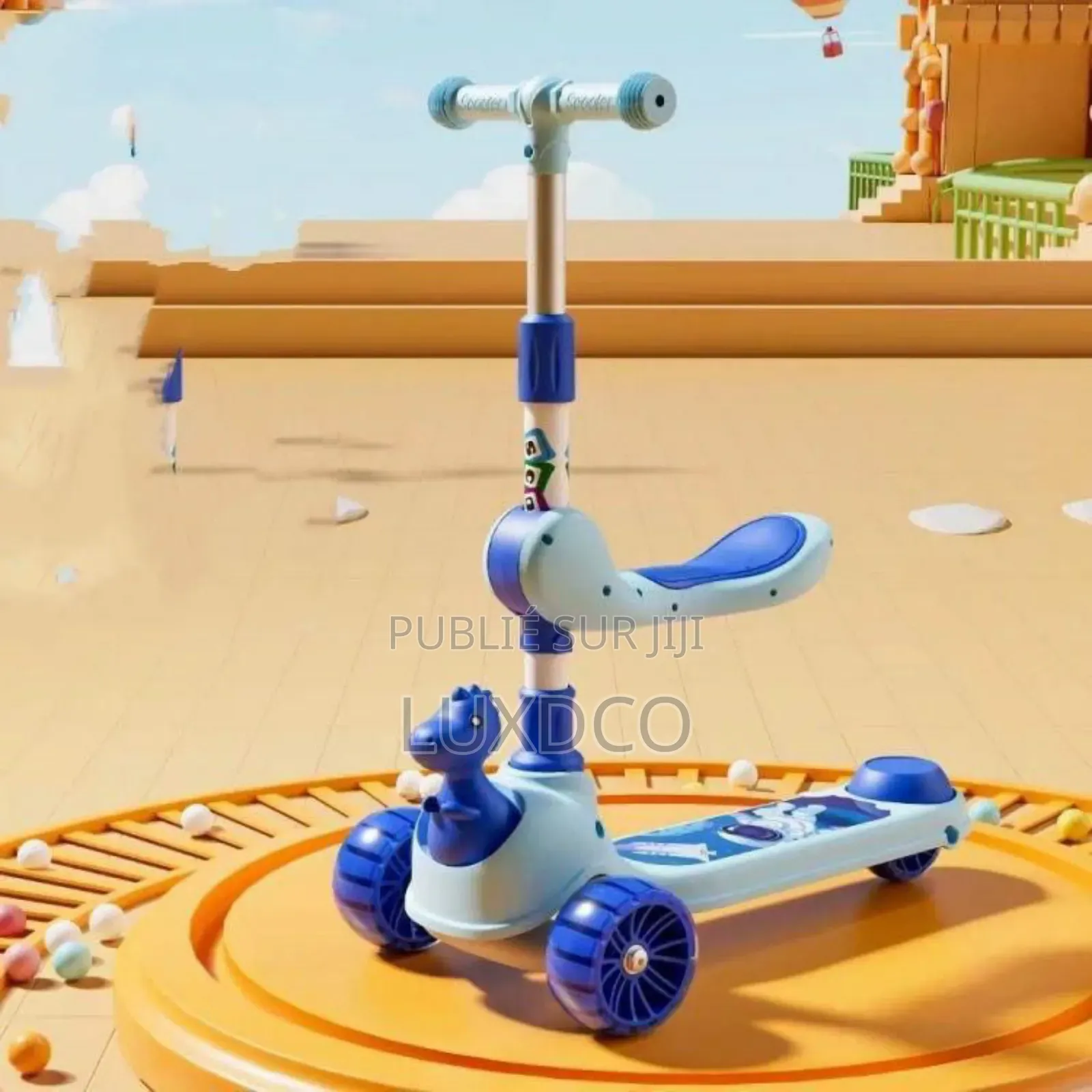 Trotinette 3 Roues Avec Sonnerie.