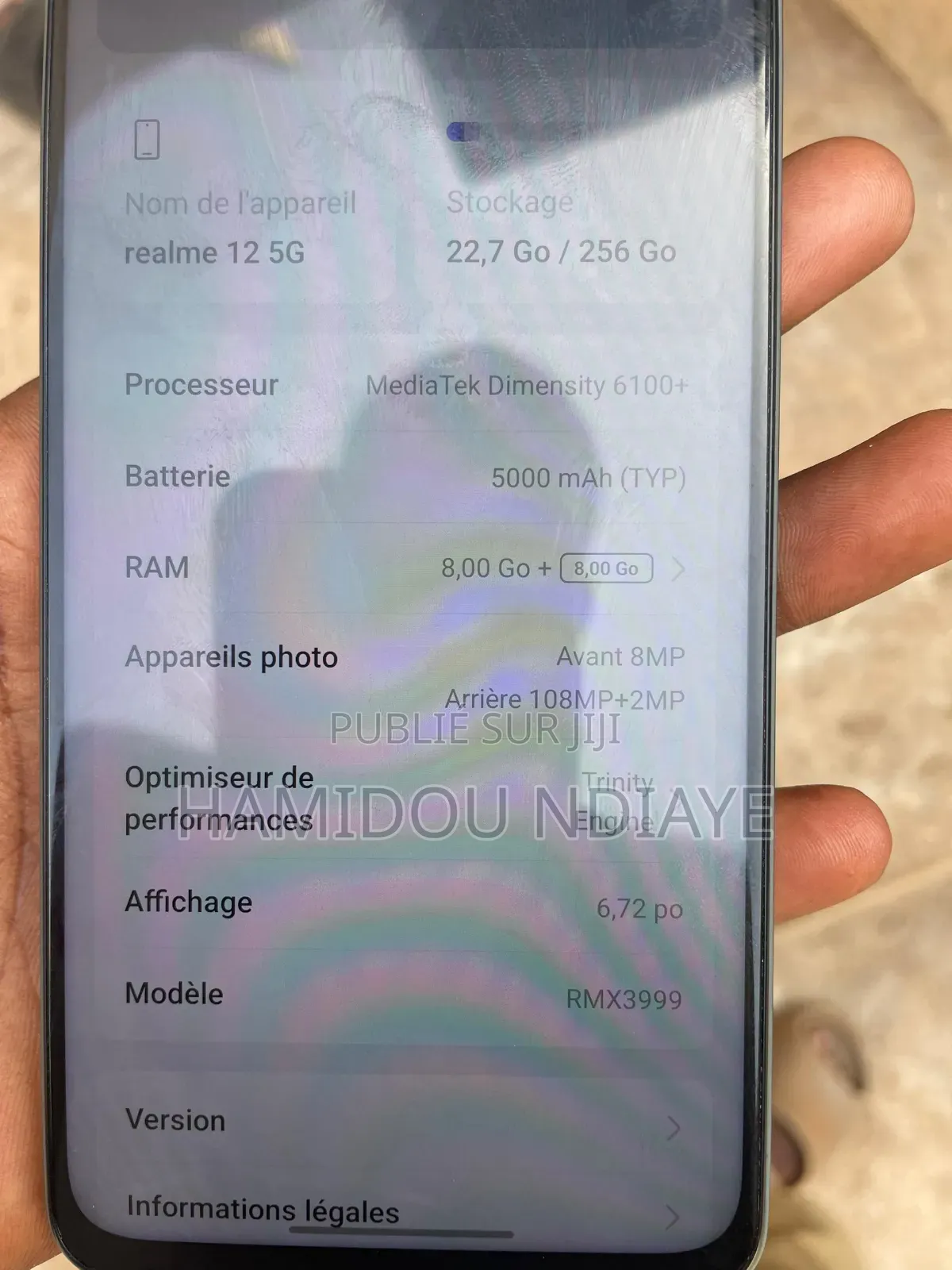 New Realme 12 5G 256 GB Violet