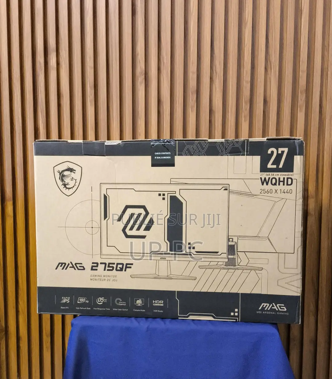 Ecran Gamer Msi 275qf