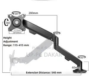 Support Moniteur Articulé