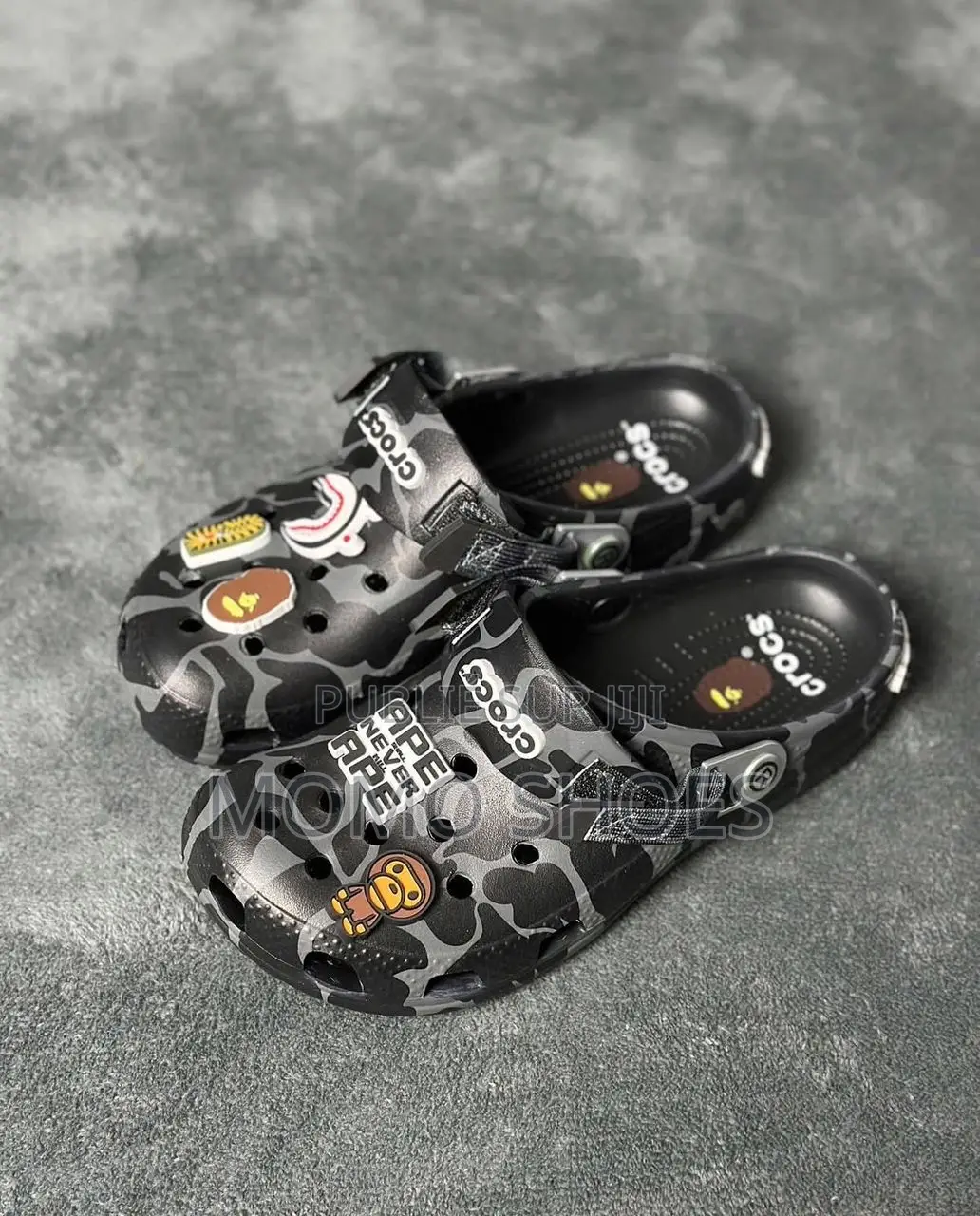 Crocs X Bape Camo Shark – Édition Limitée 