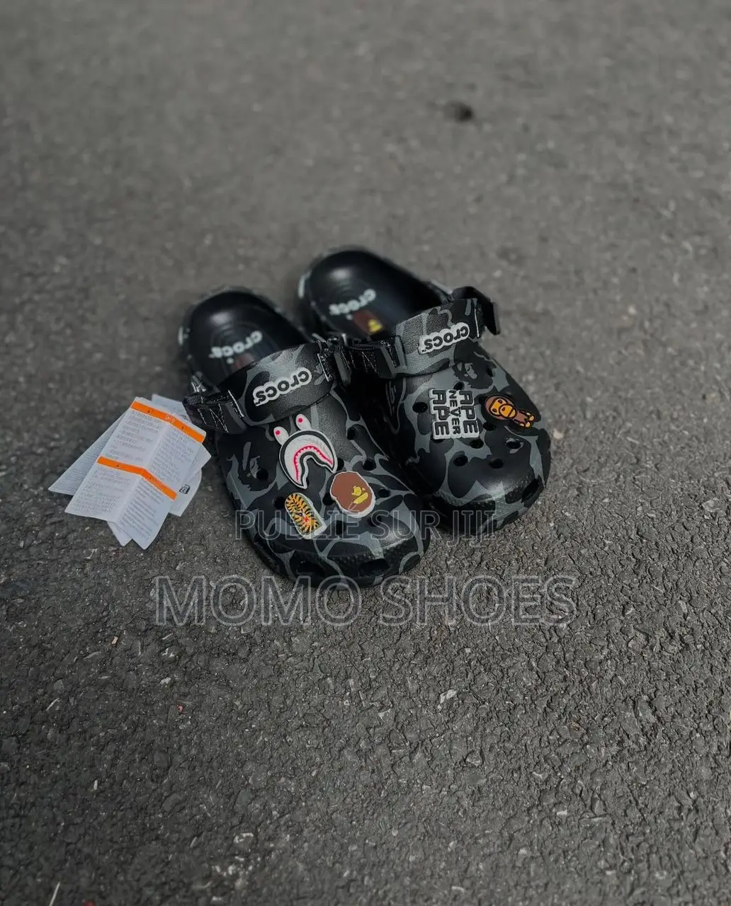 Crocs X Bape Camo Shark – Édition Limitée 