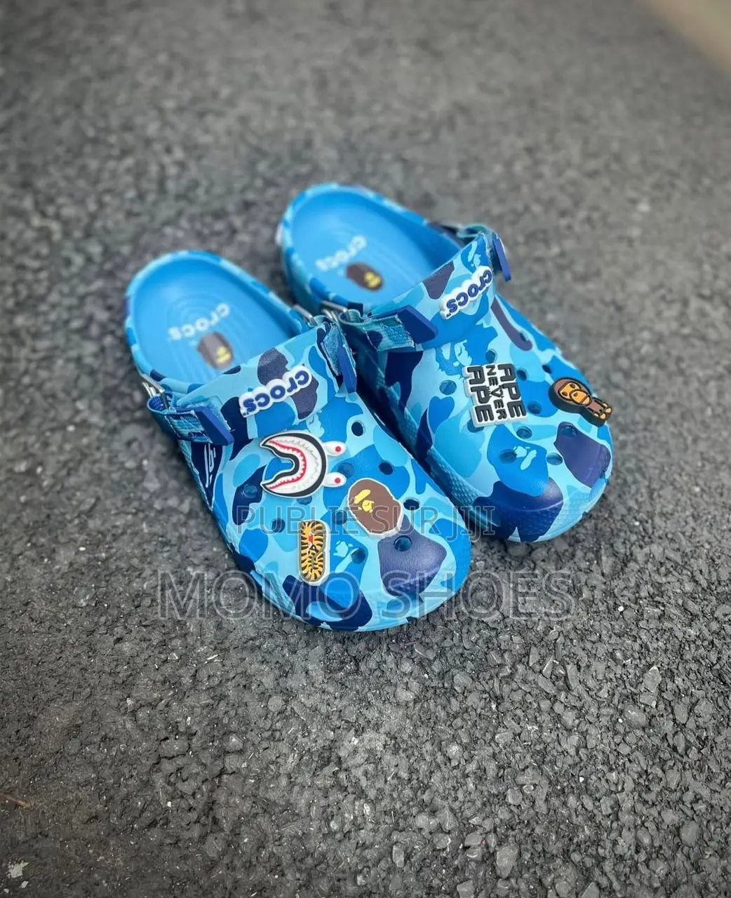 Crocs X Bape Camo Shark – Édition Limitée 
