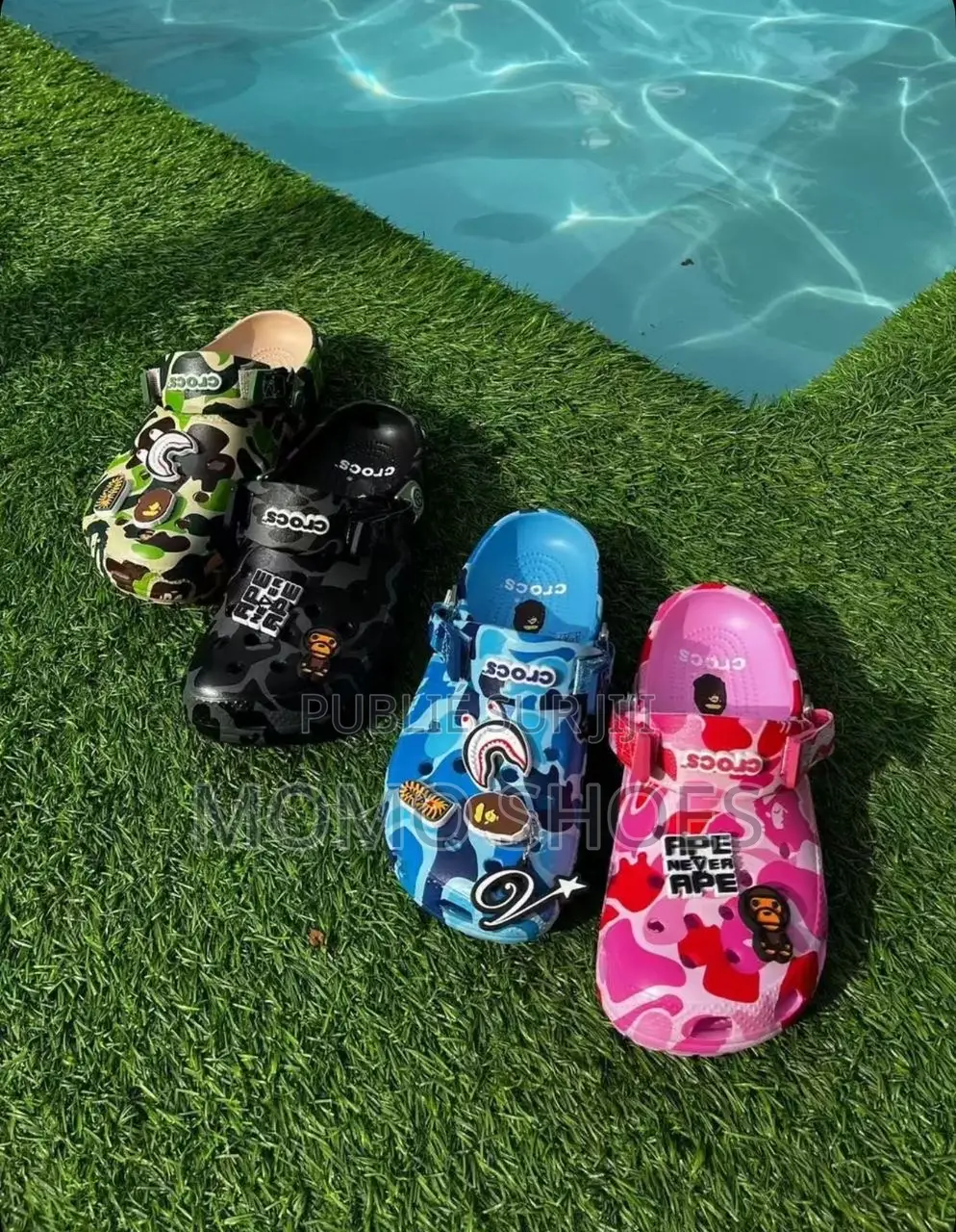 Crocs X Bape Camo Shark – Édition Limitée 