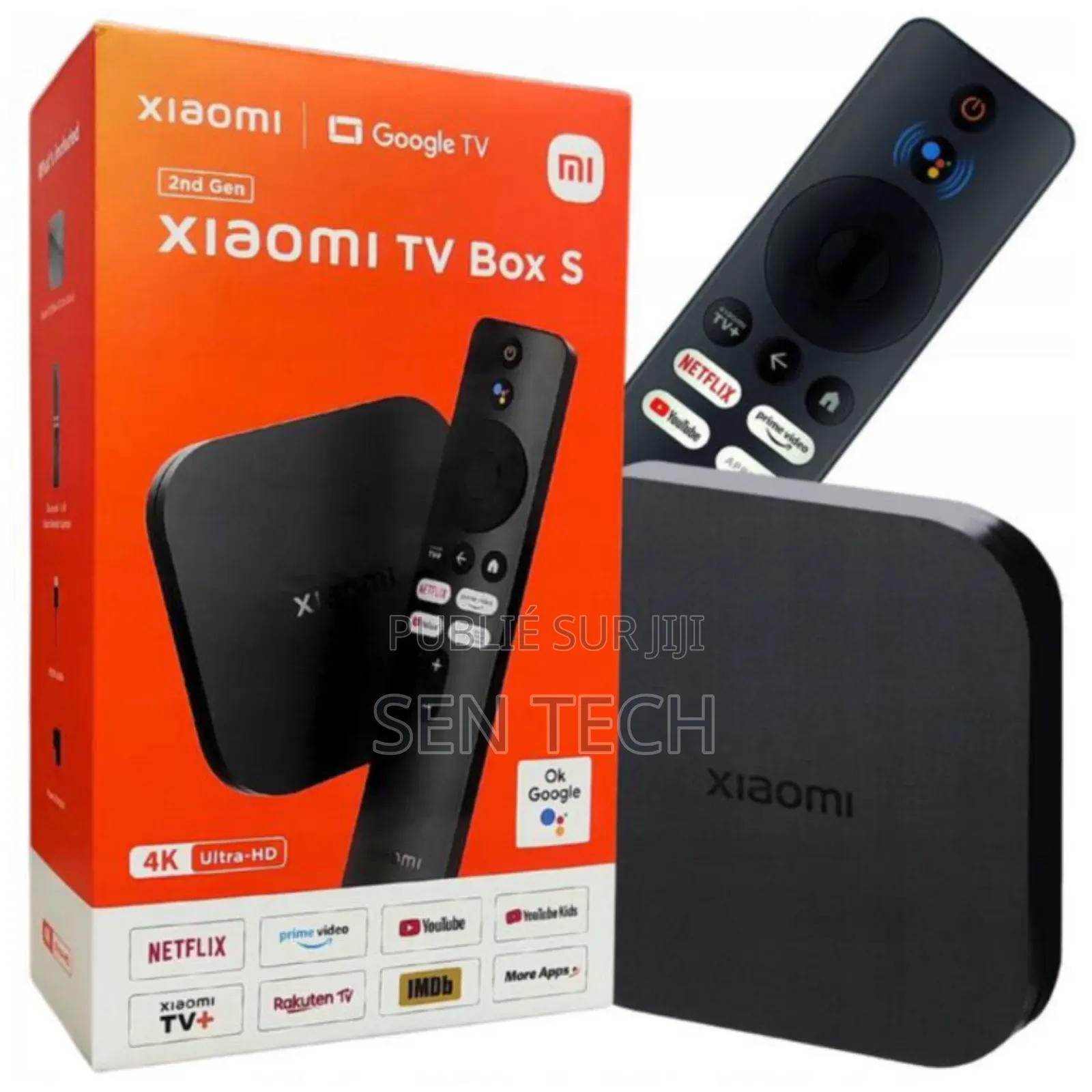 Xiaomi Mi Tv Box S Avec 1 an Abonnement