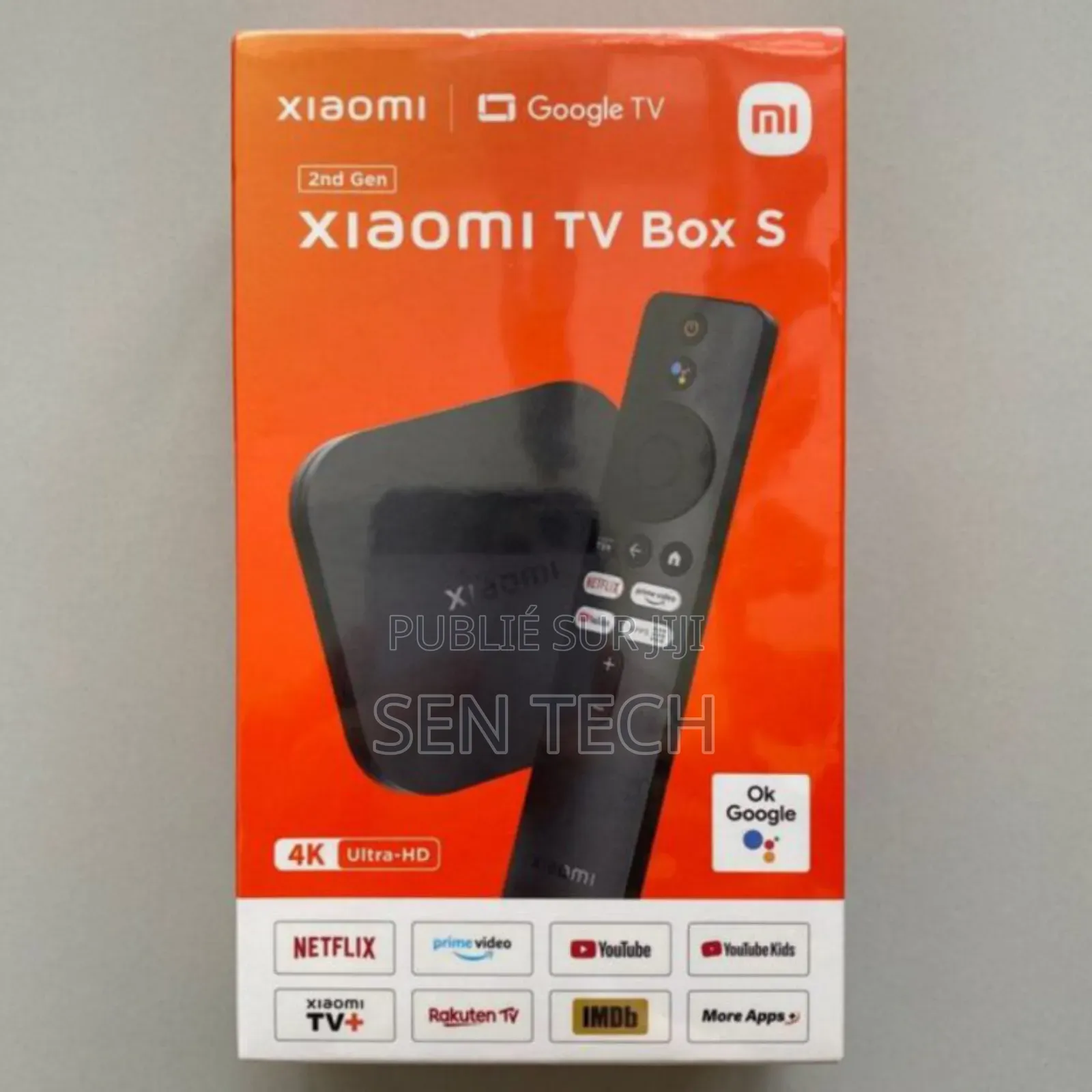 Xiaomi Mi Tv Box S Avec 1 an Abonnement