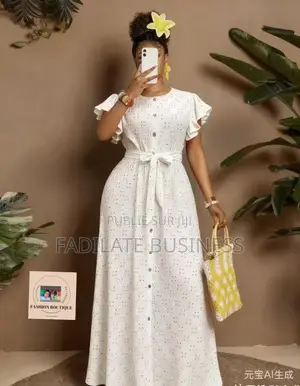 Photo - Robes Brodées Coton