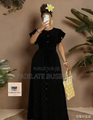 Robes Brodées Coton