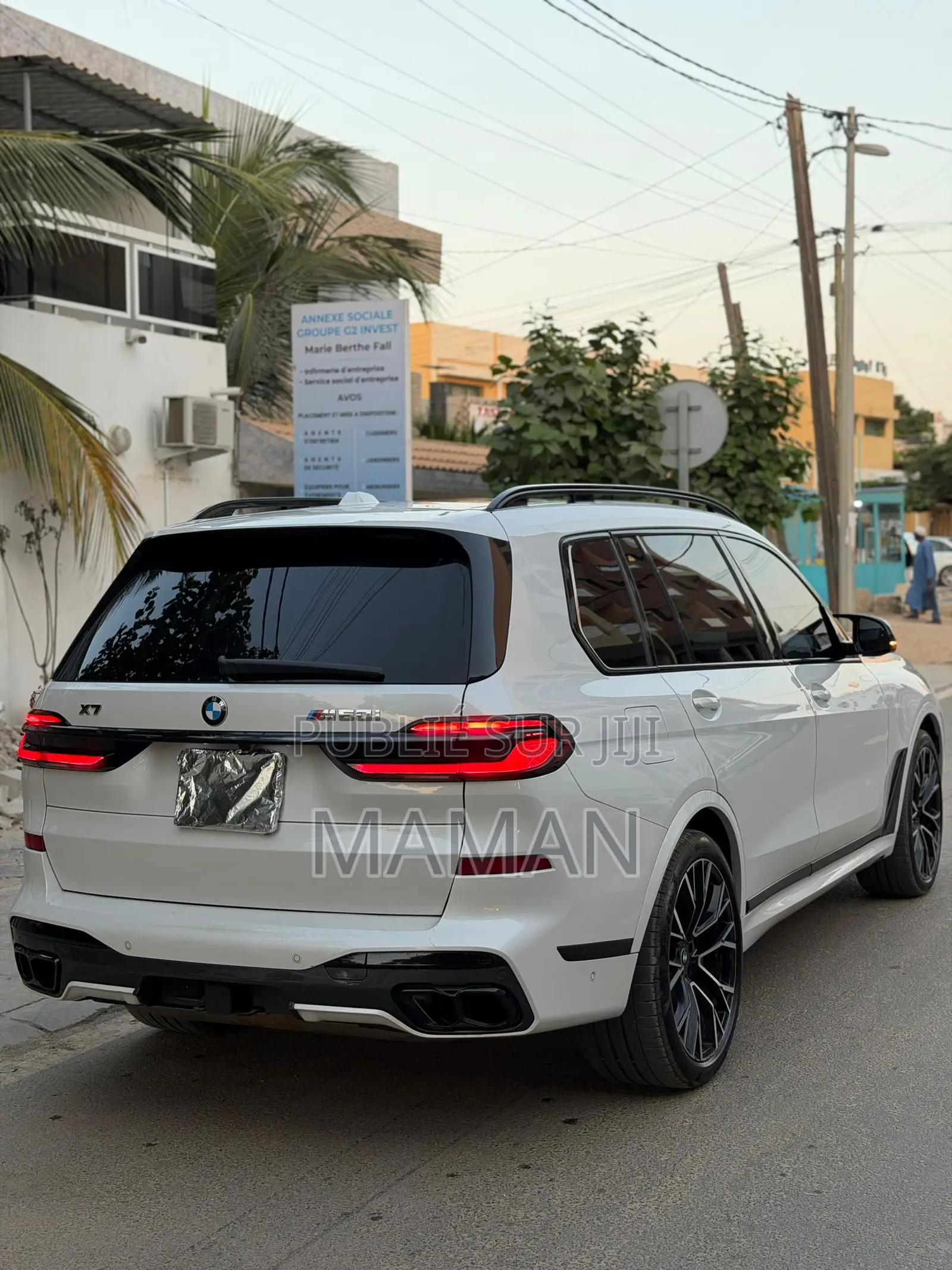 BMW X7 2024 Blanc