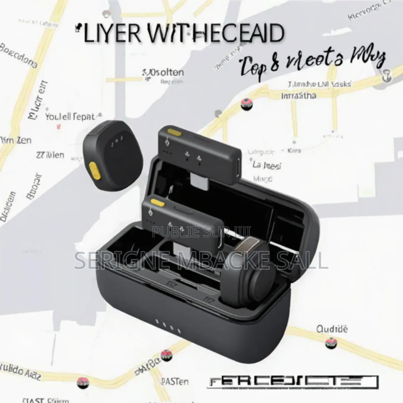 TWS Micro Cravate Sans Fil Sx27 Pour iPhone Et Samsung Tecno Usb-C.