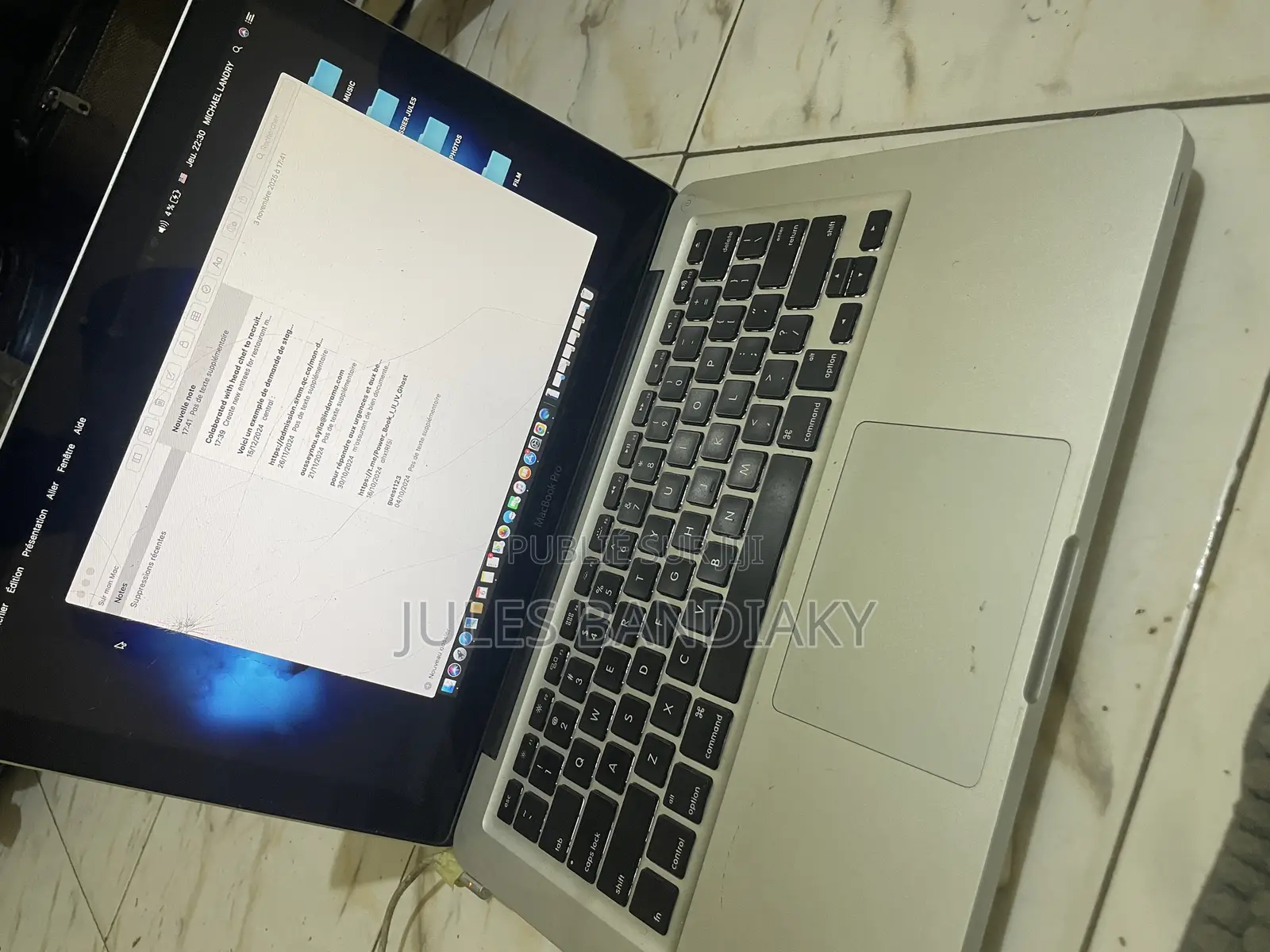 Ordinateur Portable Apple MacBook 2015 8GB Intel Core I5 HDD 500GB