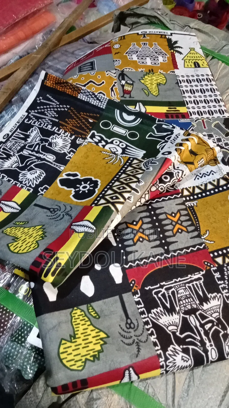 Tissus Wax Art ,Ndiakhass , 