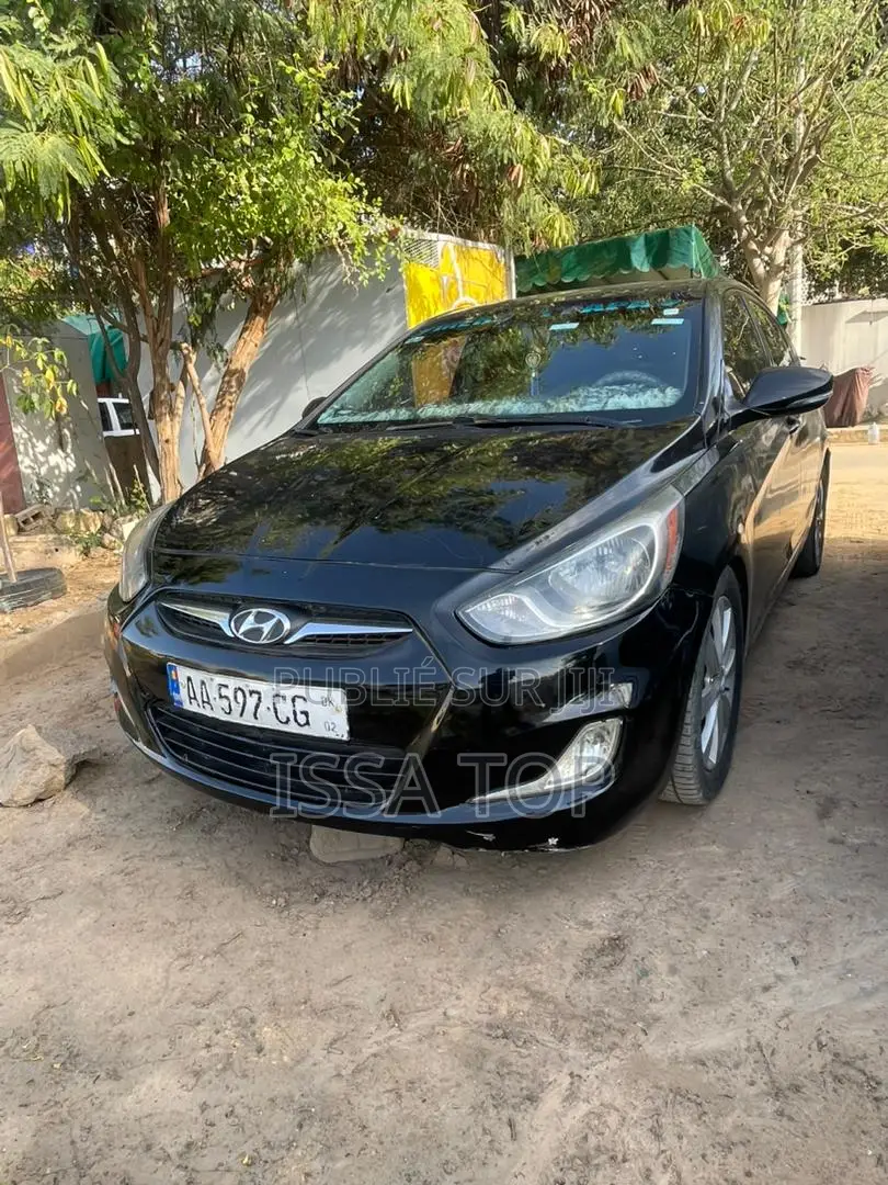 Hyundai Accent 2012 Black