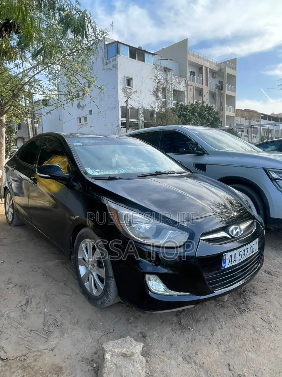 Hyundai Accent 2012 Black