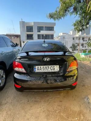Hyundai Accent 2012 Black