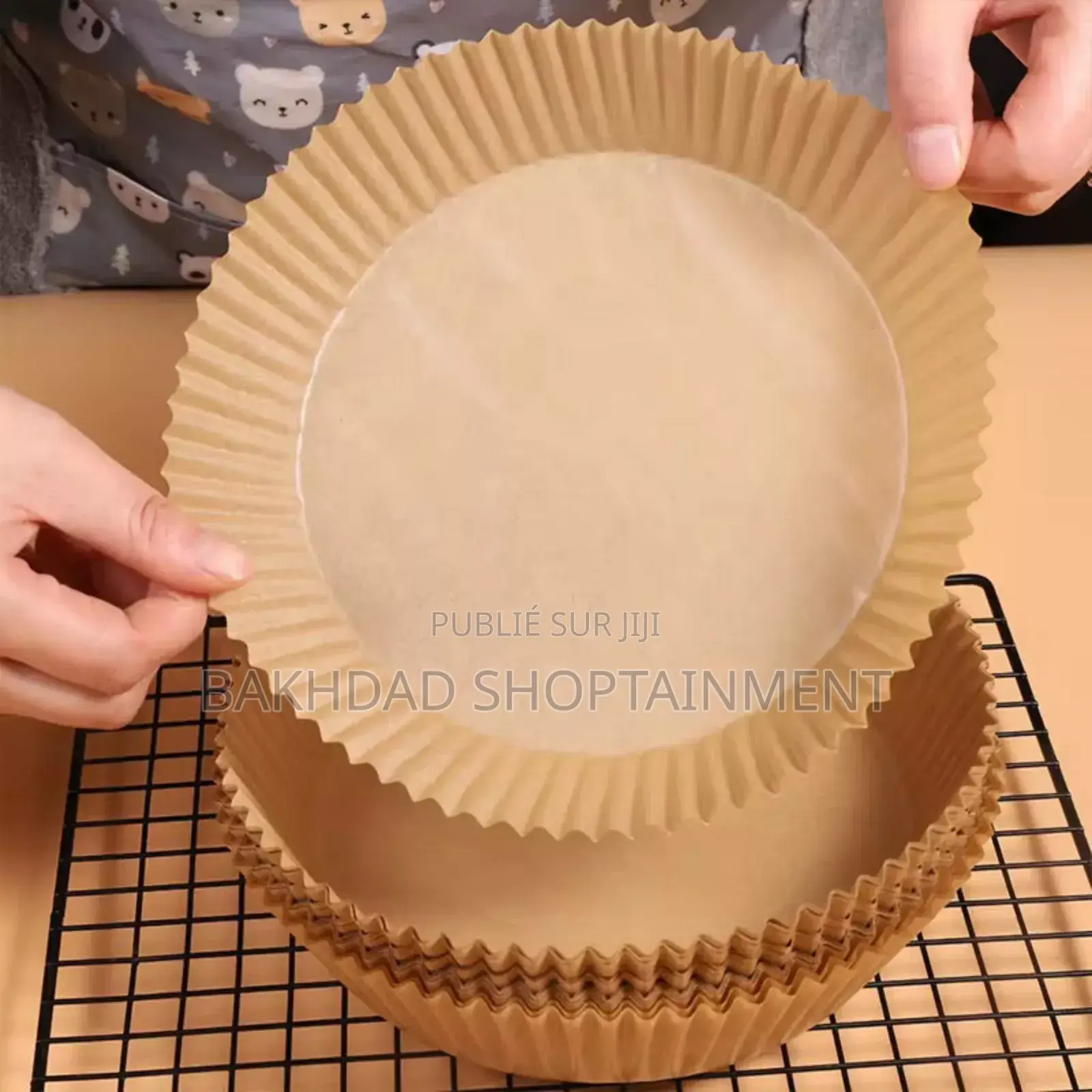 Papier De Cuisson Lot De 100 Pièces, Air Fryer