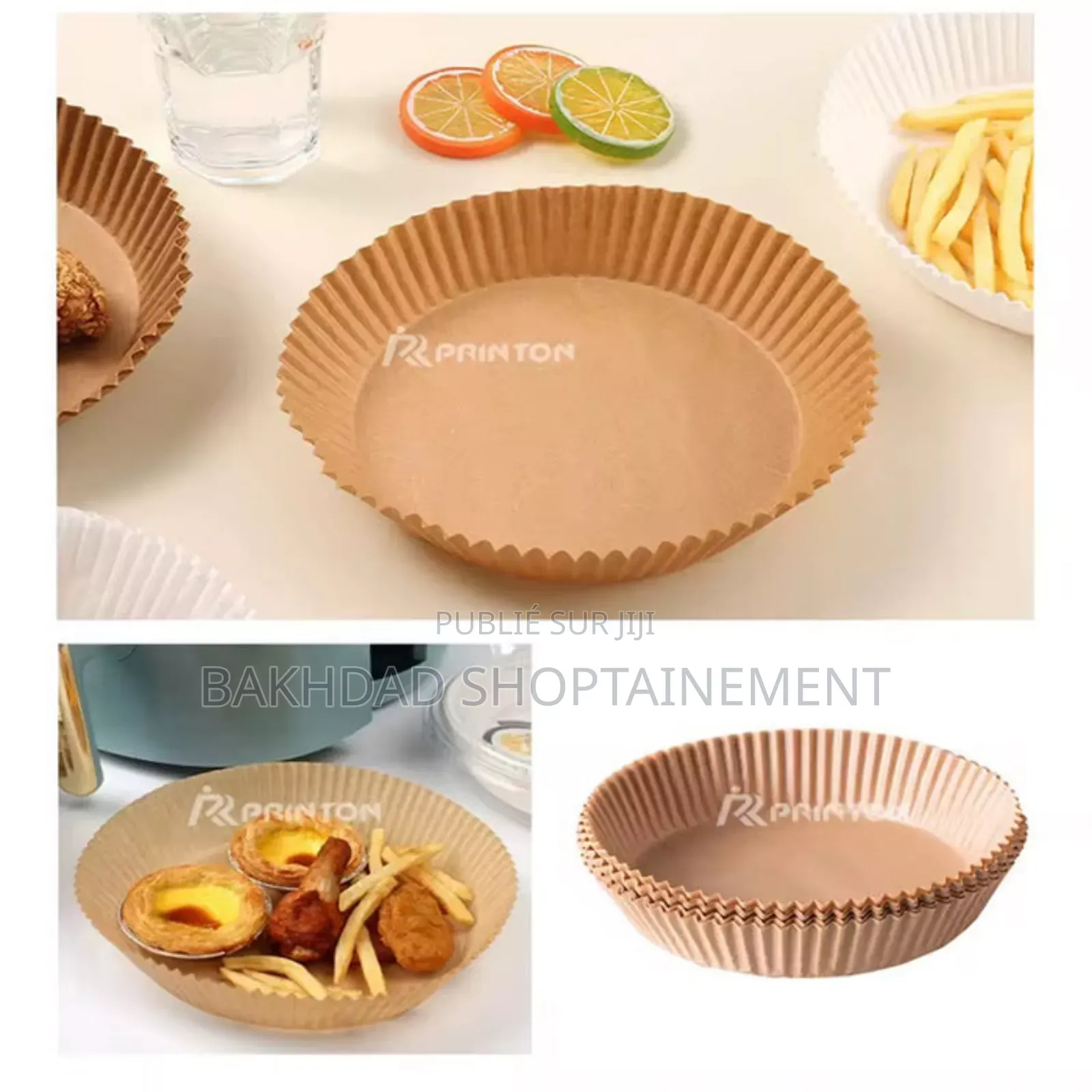 Papier De Cuisson Lot De 100 Pièces, Air Fryer