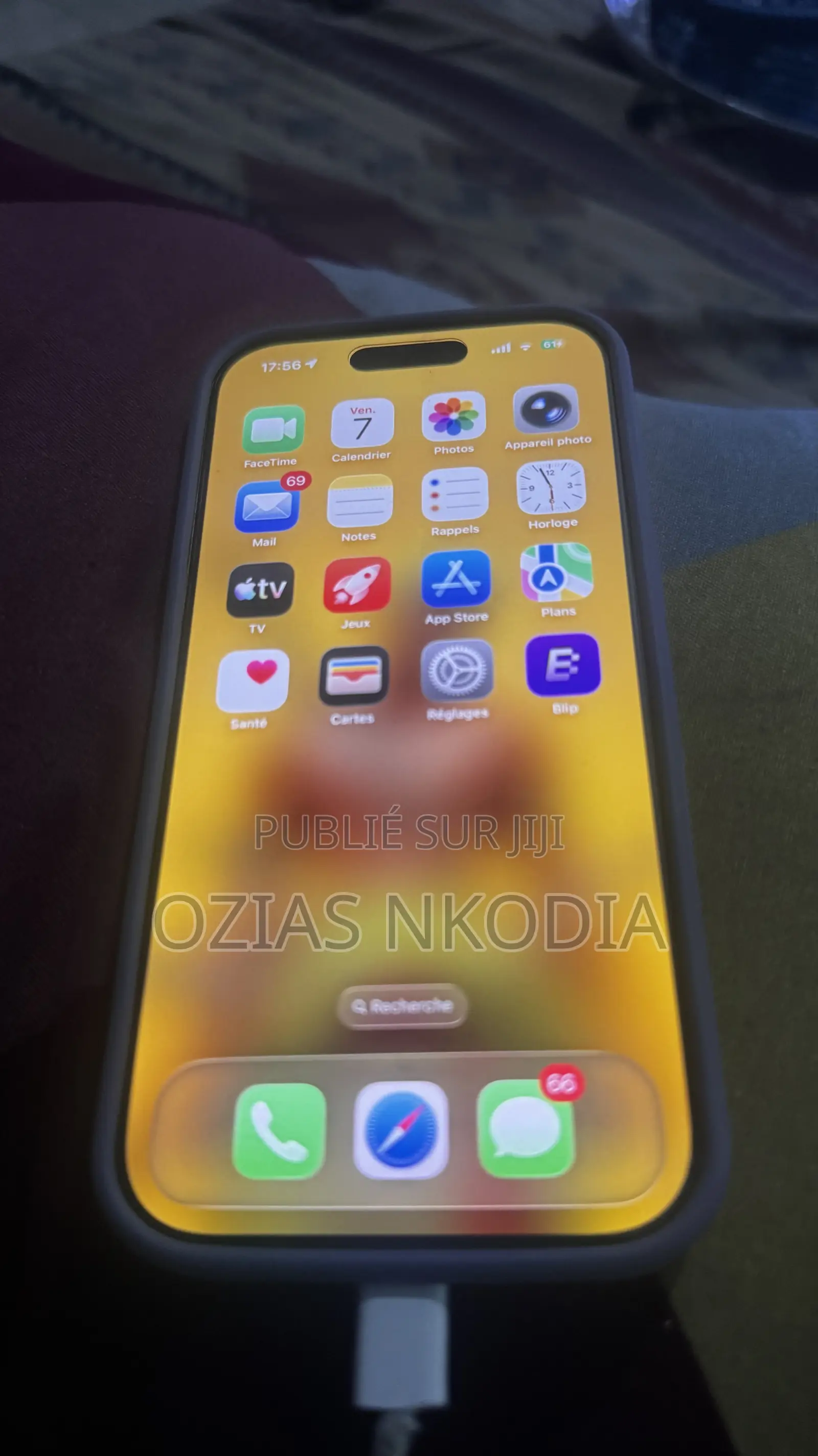 New Apple iPhone 16 Pro 128 GB Argenté