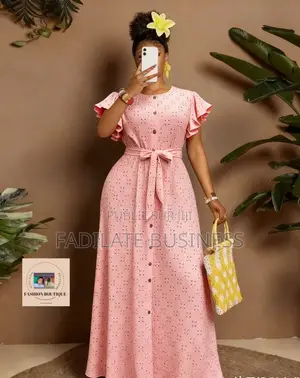 Robes Brodées Coton