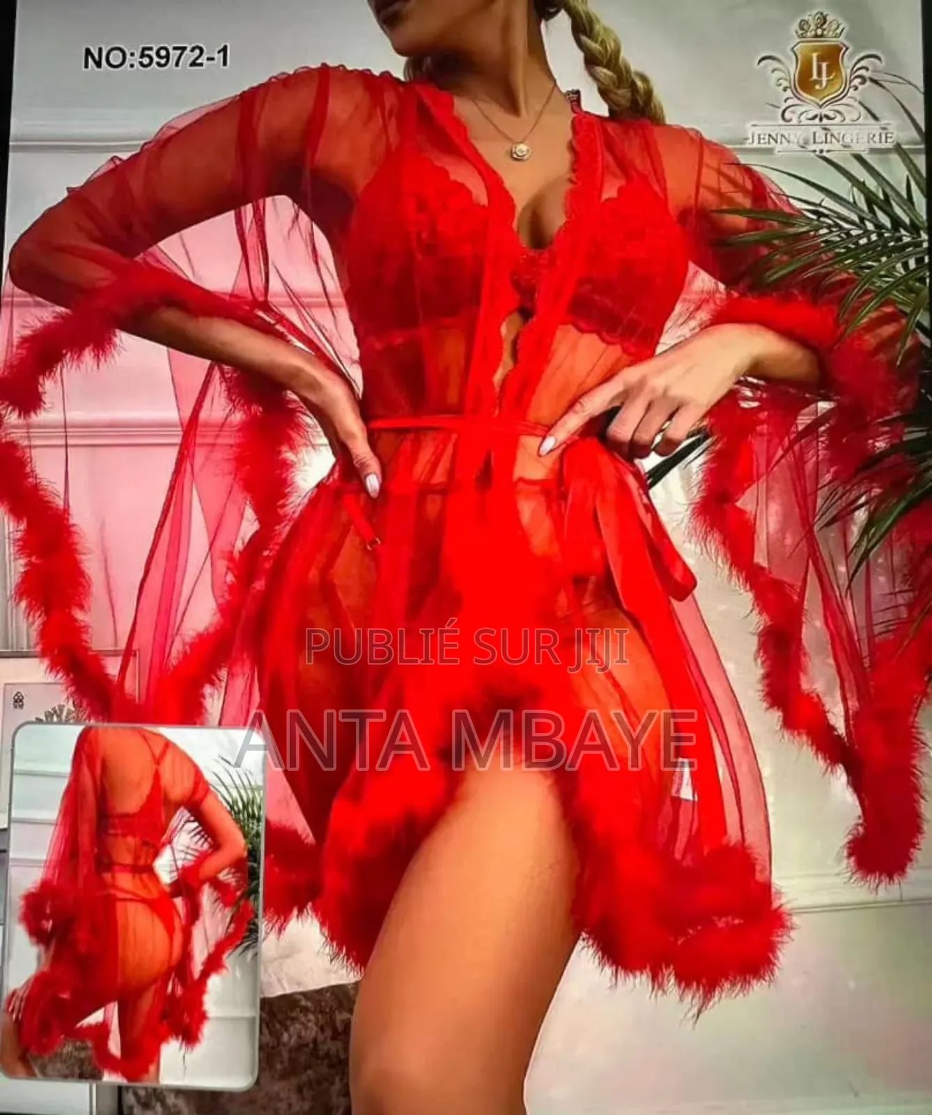 Nuisette 2pieces Avec Manteau