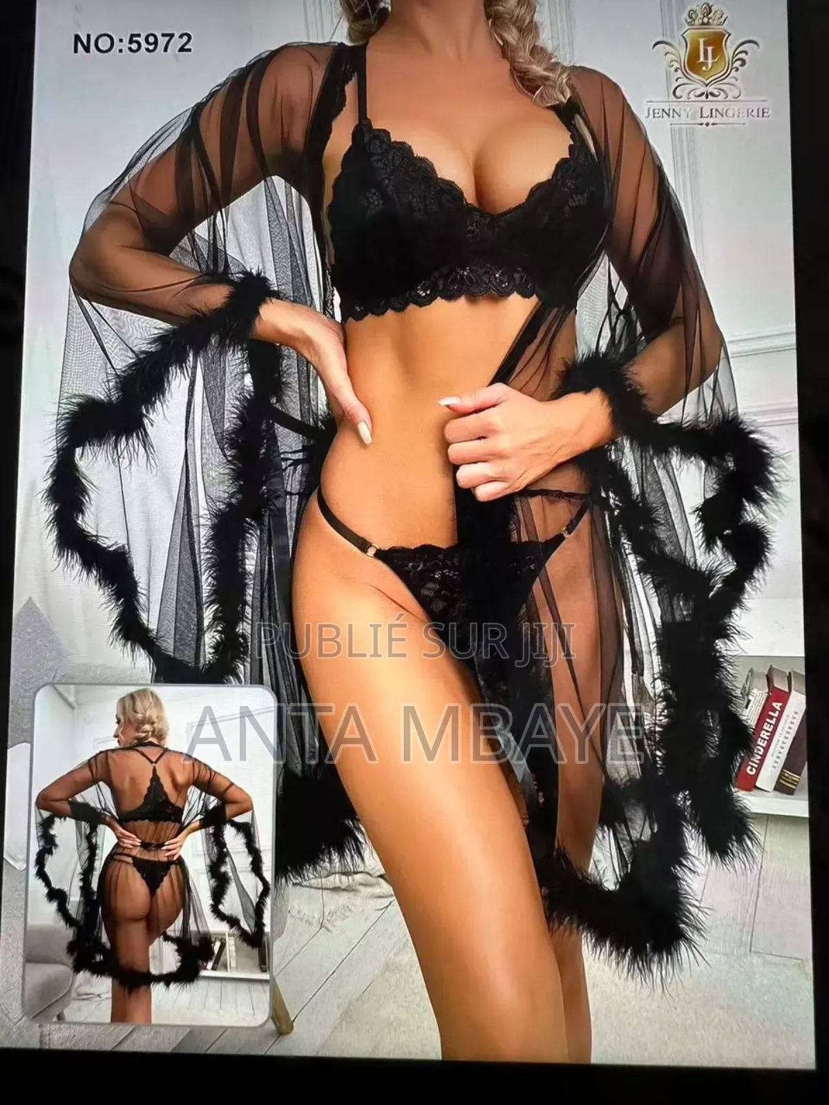 Nuisette 2pieces Avec Manteau