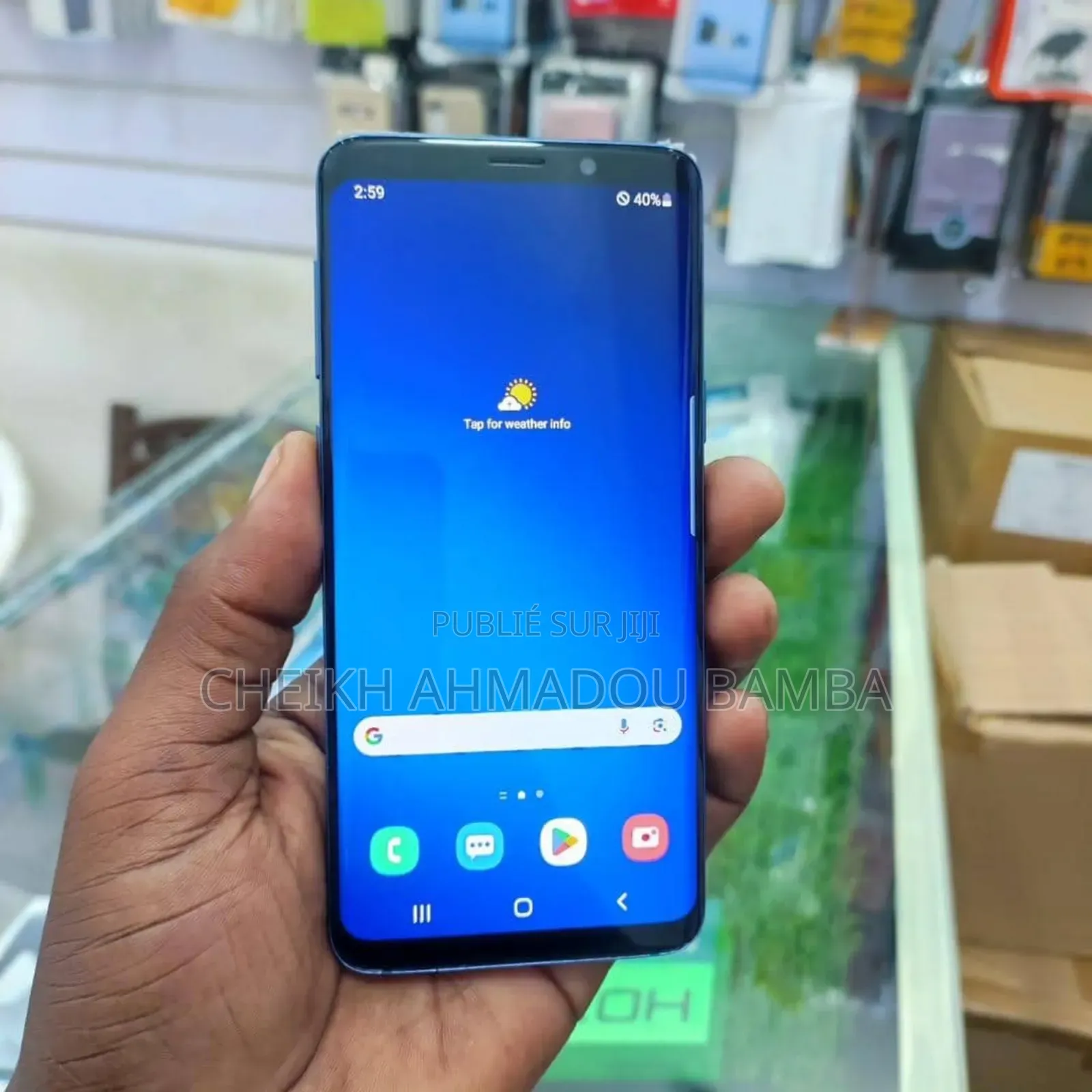 New Samsung Galaxy S9 64 GB Blue