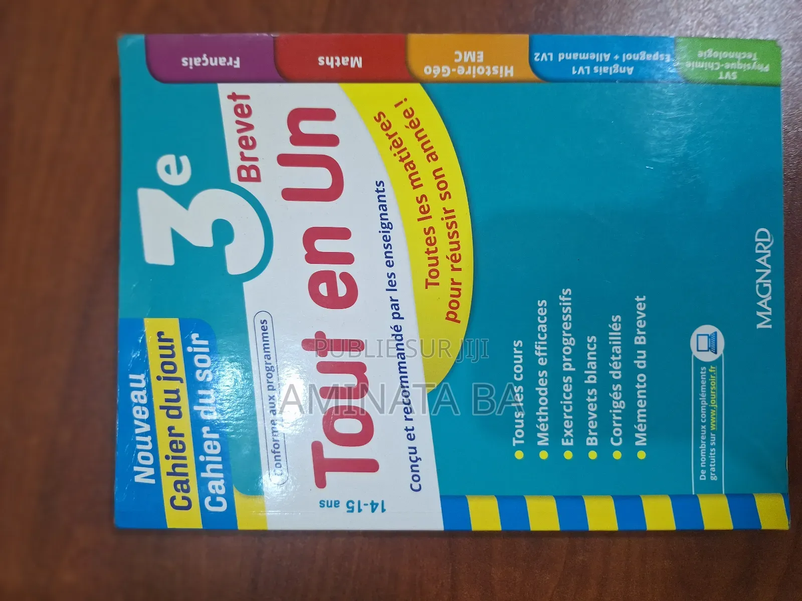 Livres 3e Année Programme Français