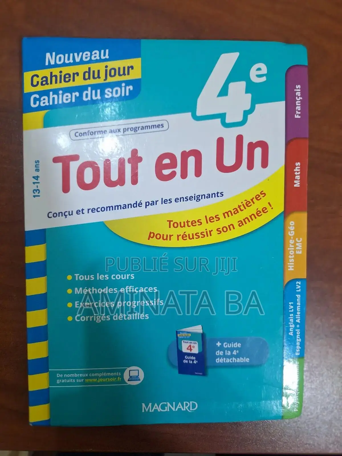 Livres 3e Année Programme Français